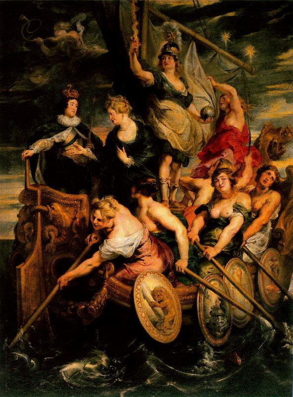 The Majority of Louis XIII by Peter Paul Rubens, hand-painted oil reproduction