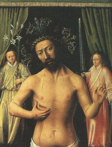 The Man Of Sorrows by Petrus Christus, hand-painted oil painting reproduction