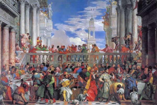 The Marriage at Cana by Paolo Veronese, hand-painted oil painting reproduction