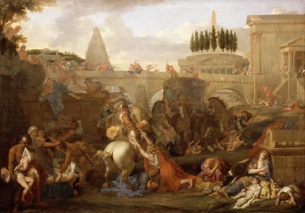 The Massacre of the Innocents by Charles Le Brun, hand-painted oil painting reproduction