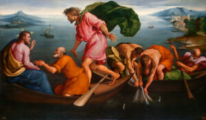 The Miraculous Draught of Fishes by Jacopo Bassano, hand-painted oil painting reproduction