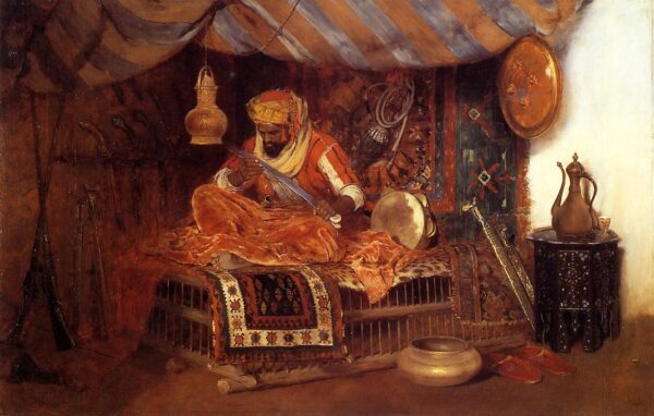 The Moorish Warrior by William Merritt Chase, hand-painted oil painting reproduction