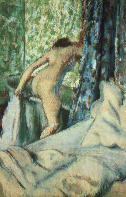 The Morning Bath by Edgar Degas, hand-painted oil reproduction