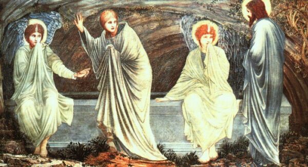 The Morning of the Resurrection by Edward Burne-Jones, hand-painted oil painting reproduction