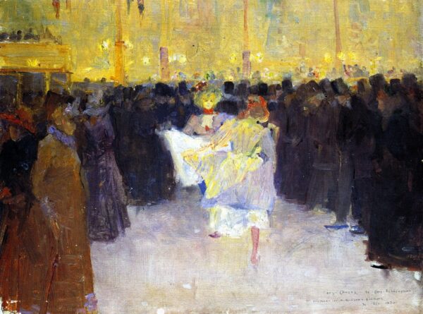 The Moulin Rouge by Charles Conder, hand-painted oil painting reproduction