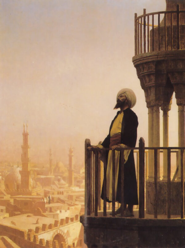 The Muezzin by Jean-Léon Gérôme, hand-painted oil painting reproduction