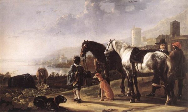 The Negro Page by Aelbert Cuyp, hand-painted oil painting reproduction