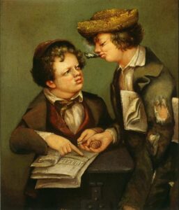 The News Boys by David Gilmour Blythe, hand-painted oil painting reproduction