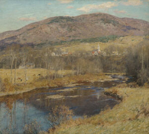 The North Country by Willard Metcalf, hand-painted oil painting reproduction