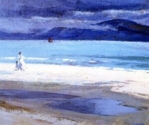 The North End Iona by Francis Cadell, hand-painted oil painting reproduction