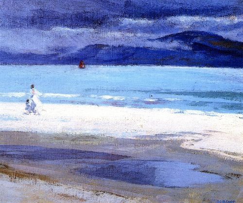 The North End Iona by Francis Cadell, hand-painted oil reproduction
