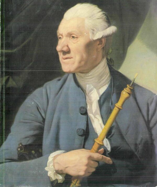 The Oboe Player by Johann Zoffany, hand-painted oil painting reproduction