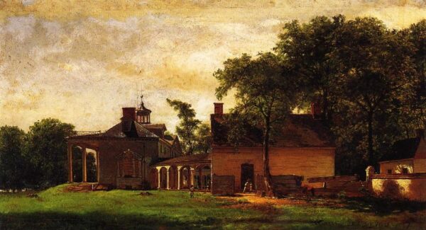 The Old Mount Vernon by Eastman Johnson, hand-painted oil painting reproduction