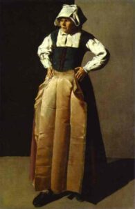 The Old Woman by Georges de La Tour, hand-painted oil painting reproduction