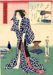 The Onsen by Utagawa Kunisada, hand-painted oil painting reproduction