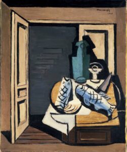 The Open Door by Louis Marcoussis, hand-painted oil painting reproduction