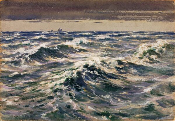 The Open Sea by William Henry Holmes, hand-painted oil painting reproduction
