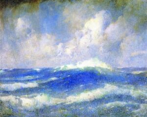 The Open Sea by Emil Carlsen, hand-painted oil painting reproduction
