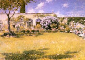 The Orangerie by William Merritt Chase, hand-painted oil painting reproduction