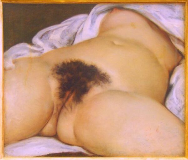 The Origin of the World by Gustave Courbet, hand-painted oil painting reproduction