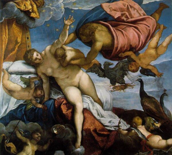 The Origin of the Milky Way by Tintoretto, hand-painted oil painting reproduction
