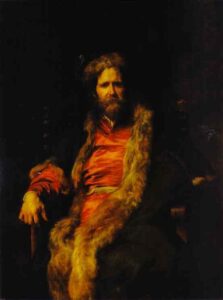 The Painter Marten Ryckaert by Sir Anthony van Dyck, hand-painted oil painting reproduction