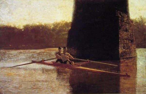 The Pair-Oared Scull by Thomas Eakins, hand-painted oil painting reproduction