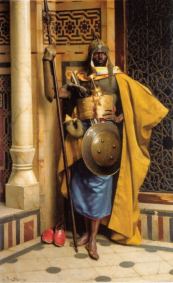 The Palace Guard by Ludwig Deutsch, hand-painted oil painting reproduction