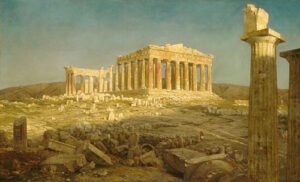 The Parthenon by Frederic Edwin Church, hand-painted oil painting reproduction