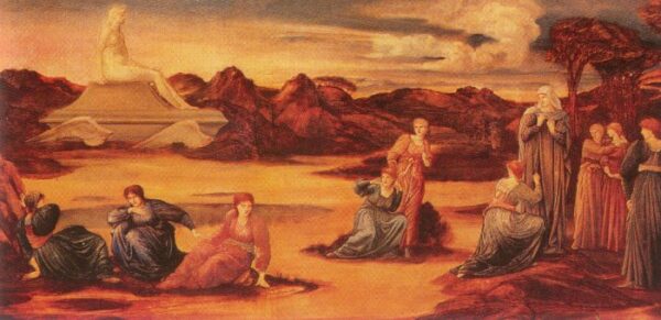 The Passing of Venus by Edward Burne-Jones, hand-painted oil painting reproduction