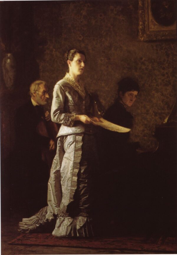 The Pathetic Song by Thomas Eakins, hand-painted oil painting reproduction