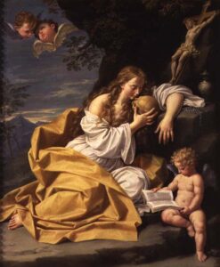 The Penitent Magdalene by Donato Creti, hand-painted oil painting reproduction