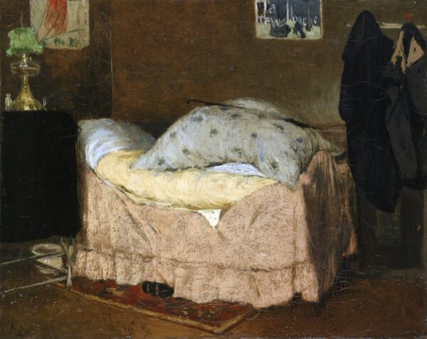 The Pink Bed by Henri Jacques Evenepoel, hand-painted oil painting reproduction