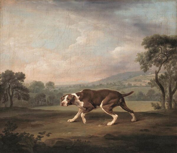 The Pointer by George Stubbs, hand-painted oil reproduction
