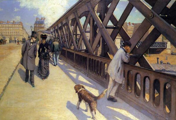 The Pont du Europe by Gustave Caillebotte, hand-painted oil painting reproduction