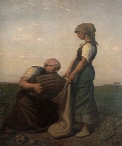 The Potato Harvest by Jules Breton, hand-painted oil painting reproduction