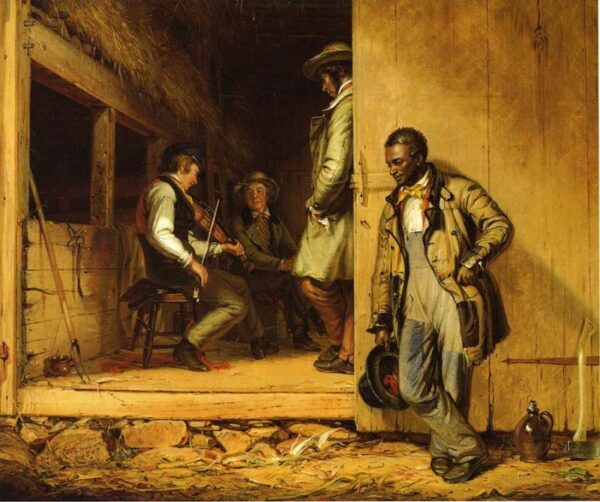 The Power of Music by William Sidney Mount, hand-painted oil painting reproduction