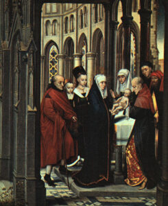 The Presentation in the Temple by Hans Memling, hand-painted oil painting reproduction