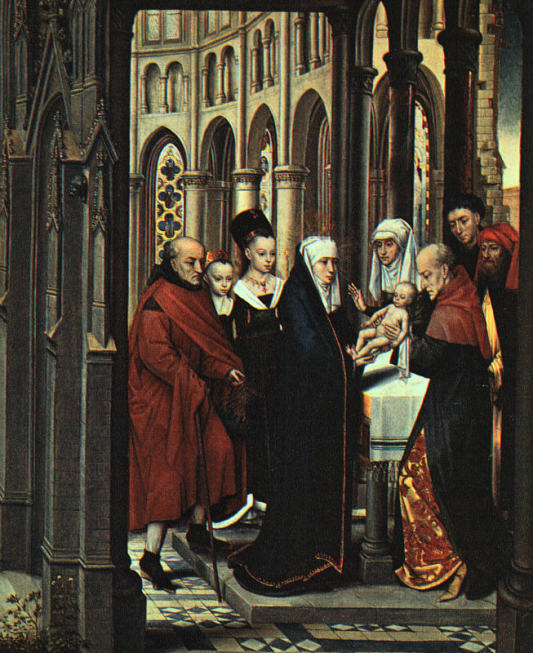 The Presentation in the Temple by Hans Memling, hand-painted oil reproduction