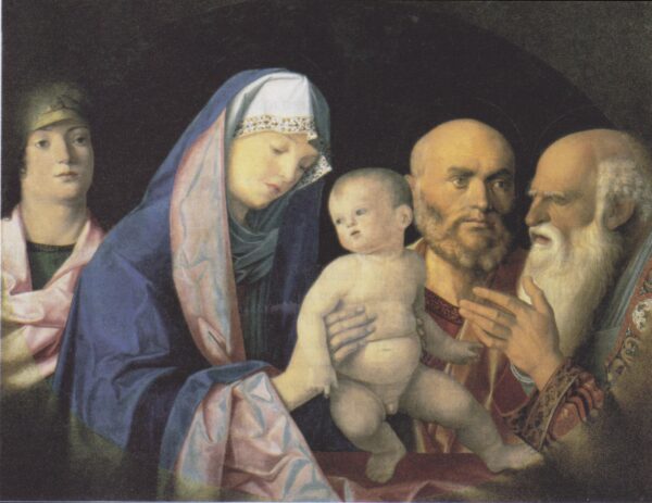 The Presentation of Jesus in the Temple by Giovanni Bellini, hand-painted oil painting reproduction