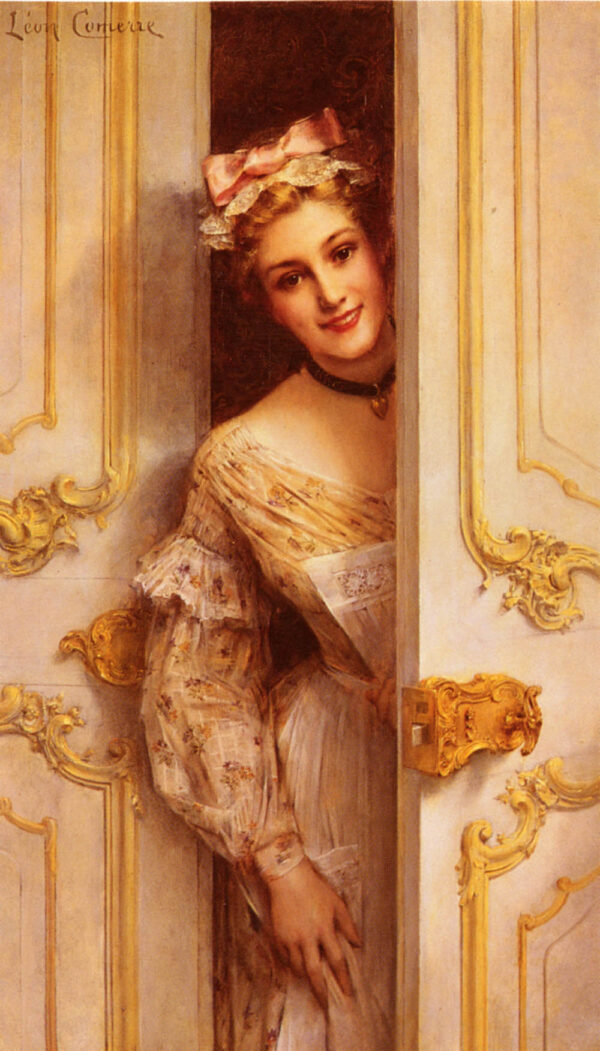 The Pretty Maid by Leon Francois Comerre, hand-painted oil painting reproduction