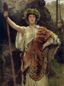 The Priestess of Bacchus by John Collier, hand-painted oil painting reproduction