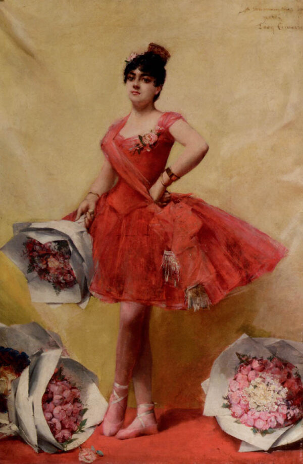 The Prima Ballerina by Leon Francois Comerre, hand-painted oil painting reproduction
