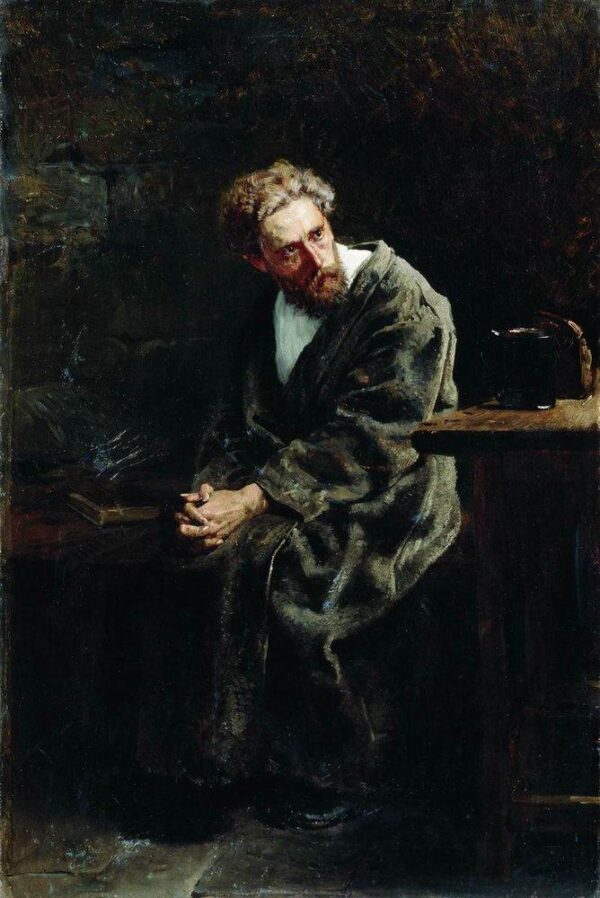 The Prisoner by Vladimir Makovsky, hand-painted oil painting reproduction