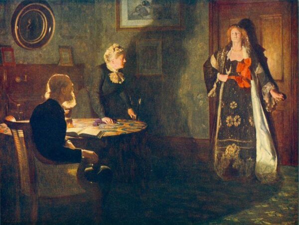 The Prodigal Daughter by John Collier, hand-painted oil painting reproduction