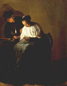 The Proposition by Judith Leyster, hand-painted oil painting reproduction