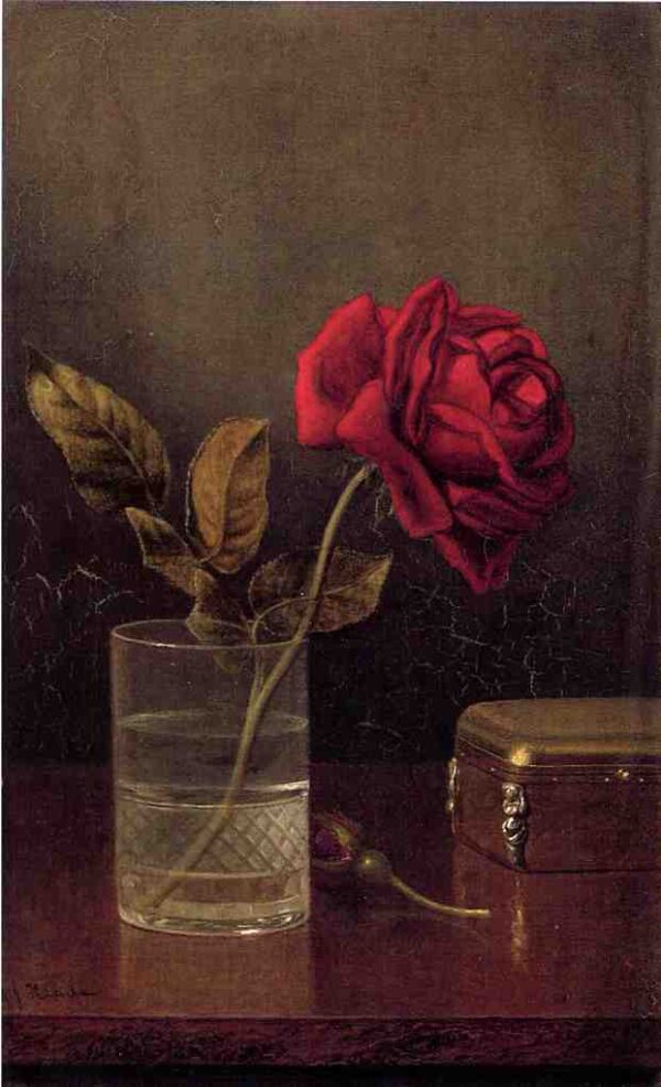 The Queen of Roses by Martin Johnson Heade, hand-painted oil painting reproduction