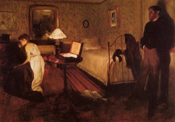 The Rape by Edgar Degas, hand-painted oil painting reproduction