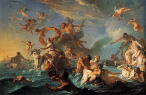 The Rape of Europa by Noel Nicolas Coypel, hand-painted oil painting reproduction