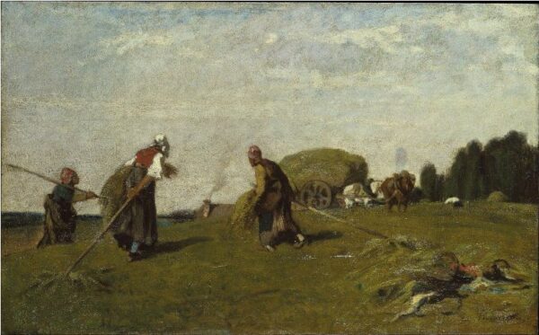 The Reapers by Fromentin, hand-painted oil painting reproduction